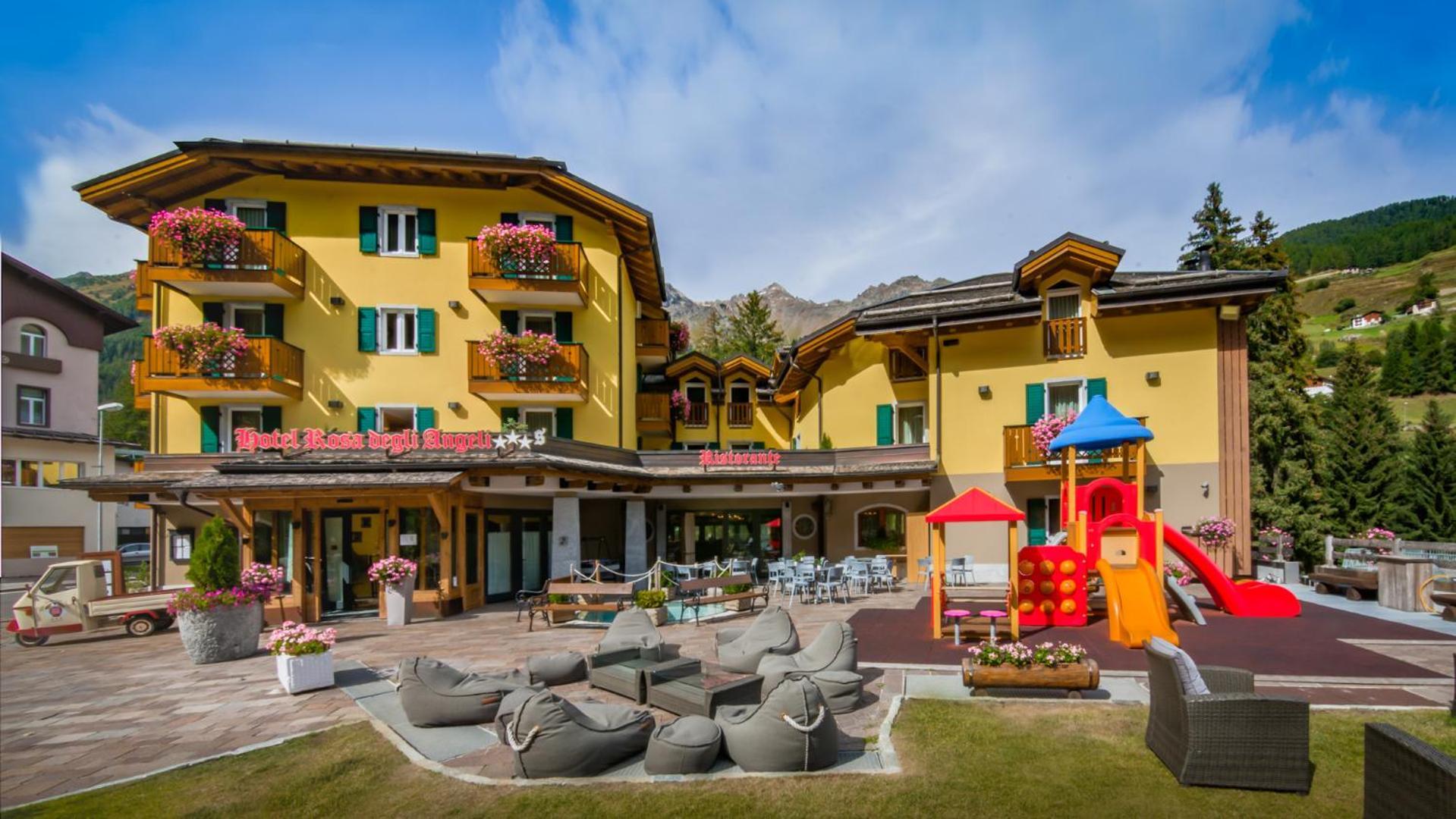 Hotel Rosa Degli Angeli Peio Fonti Exterior foto
