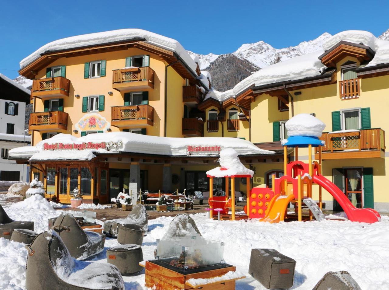 Hotel Rosa Degli Angeli Peio Fonti Exterior foto
